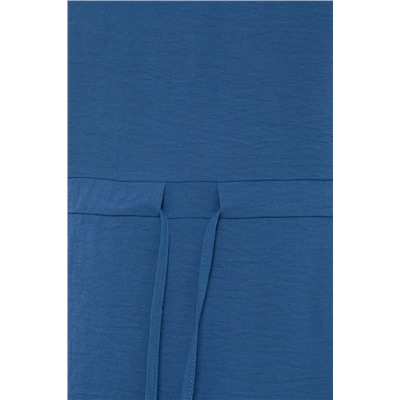 Платье "Лина" (темно-синее) П6049